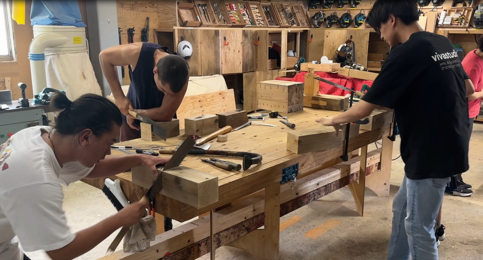 保護中: One month Japanese woodworking classes